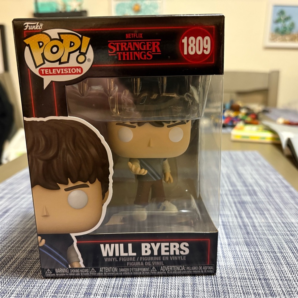 Funko Pop Stranger Things Will Byers Figure - Black and Red